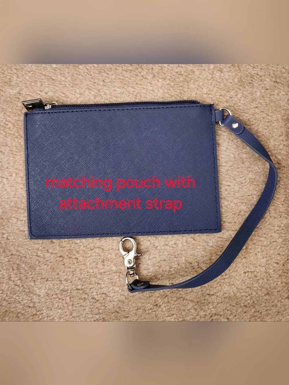 Fila Navy and White Unisex Crossbody Messenger Bag